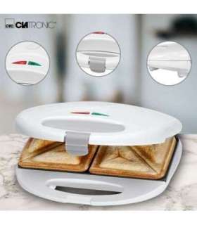 Clatronic ST 3477 sandwich maker 750 W White