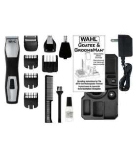 Wahl GroomsMan Pro Battery Black, Stainless steel