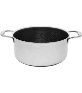 Kohersen Black Cube 24 cm pot with lid