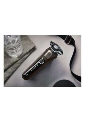 Men's electric shaver, brown + case, Philips 5000 series S5886/38