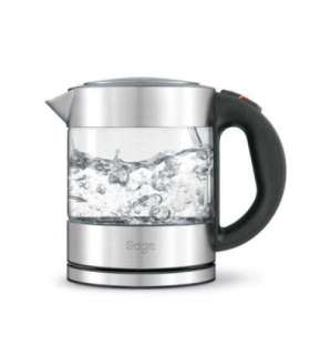 Sage the Compact Kettle Pure electric kettle 1 L 2400 W Black, Silver, Transparent