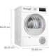 BOSCH WTH86277PL Heat Pump Washer Dryer 8kg White