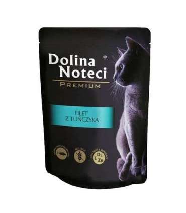 DOLINA NOTECI Premium Tuna fillet in sauce - wet cat food - 85 g