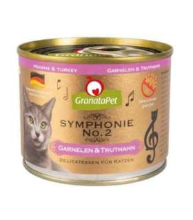 GRANATAPET Symphonie  No.2 Prawns and turkey - wet cat food - 200g