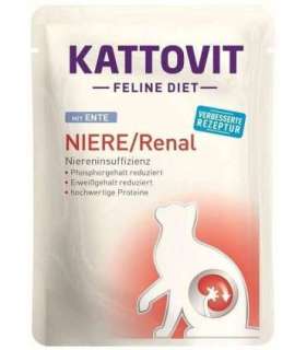 KATTOVIT Feline Diet Niere/Renal - wet cat food - 12 x 85g
