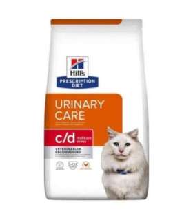 HILL'S PRESCRIPTION DIET Feline c/d Multicare Stress Dry cat food Chicken 1,5 kg