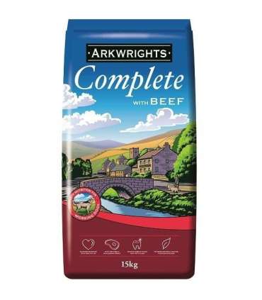 ARKWRIGHT Complete Beef - dry dog food - 15kg