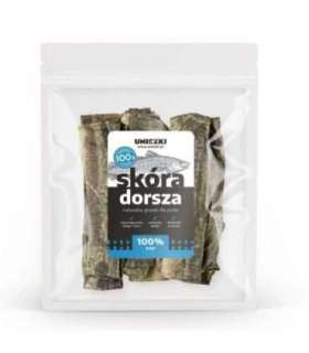 UNISZKI Cod Skin - Dog Treat - 100g
