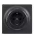 Fibaro FGWOF-011-8 socket-outlet Type F Black
