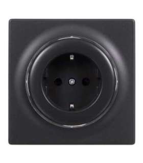 Fibaro FGWOF-011-8 socket-outlet Type F Black