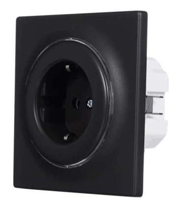 Fibaro FGWOF-011-8 socket-outlet Type F Black