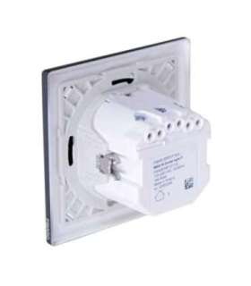 Fibaro FGWSONF-011-8 socket-outlet Type F Black
