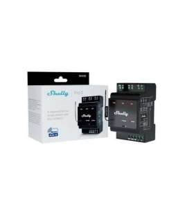 Shelly Qubino Wave Pro 3 3-channel Din Z-wave Bus Relay