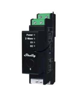 Inteligentny sterownik na szynę DIN Z-Wave Shelly Wave Pro Shutter LR