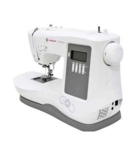 Singer 7640 sewing machine, electric current, white