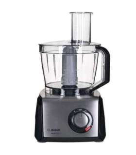 Bosch MC812M865 food processor 1250 W 3.9 L Black, Stainless steel