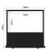 Maclean MC-212 Portable Projection Screen, Compact, Floor, 80", 16:10