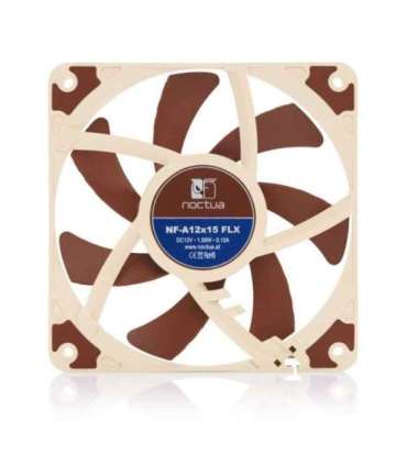 Noctua NF-A12x15 FLX Computer case Fan 12 cm Beige, Brown