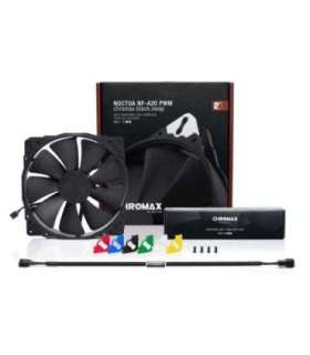 Noctua NF-A20 PWM CH.BK.S computer cooling system Computer case Fan 20 cm Black