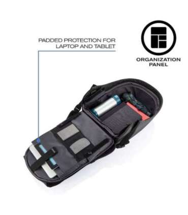 XD DESIGN ANTI-THEFT BACKPACK BOBBY HERO SMALL BLACK P/N: P705.701