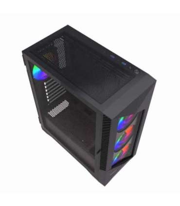 Gembird CCC-FC-900ARGB Gaming computer case Fornax 900, ATX, black