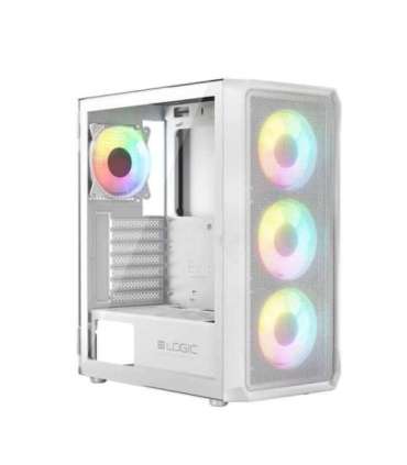 Logic PORTOS ARGB MINIDI USB 3.0 Case White