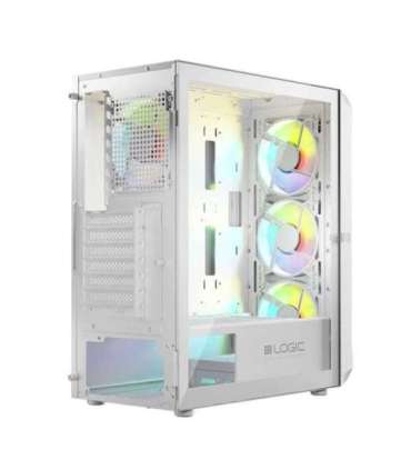 Logic PORTOS ARGB MINIDI USB 3.0 Case White