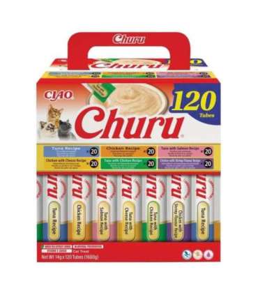 INABA CAT CHURU 120P CHICKEN&TUNE 120x14g