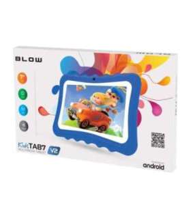 Tablet KidsTAB7 V2 BLOW 4/32GB niebieskie etui 2MP