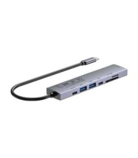 UNITEK USB-C 7-in-1 PD 100W HDMI 2.0 HUB WITH ON/OFF SWITCH