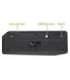 Techly ICTB9801TB keyboard Universal RF Wireless + Bluetooth QWERTY US English Black