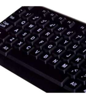 Esperanza EK129 keyboard USB QWERTY UK English Black