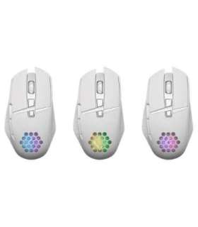 MOUSE DEFENDER GM-514 GLORY OPTIC RF RGB 3200dpi 7P WHITE