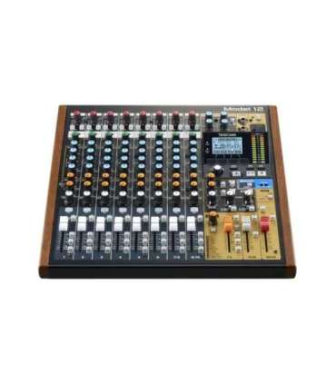 Tascam Model 12 12 channels 20 - 20000 Hz Black, Wood