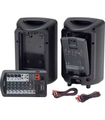 Yamaha Stagepas 400BT - portable PA system with 8-channel mixer and built-in power amplifier