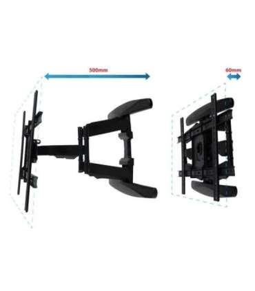 Esperanza ERW021 CRONOS 2.16 m (85") TV mount Black