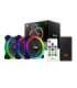 Computer Fan Set ARGB Darkflash DR12 Pro 3in1 120x120 (black)