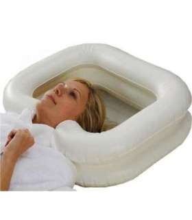 Inflatable head wash pool