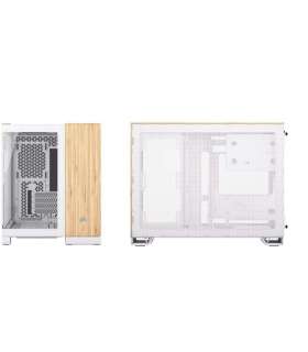 Corsair CC-9011288-WW computer case Midi Tower Bamboo, White