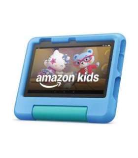 Amazon Fire 7 Kids Tablet (2024) 7", 2GB ROM 16GB RAM with Amazon Kids, Blue EU