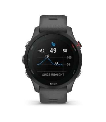 Garmin Forerunner 255 3.3 cm (1.3") MIP 46 mm Digital 260 x 260 pixels Grey Wi-Fi GPS (satellite)
