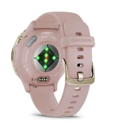 Garmin Venu 3S 3.05 cm (1.2") AMOLED 41 mm Digital 390 x 390 pixels Touchscreen Gold, Rose Wi-Fi GPS (satellite)