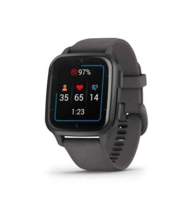 Garmin Venu Sq 2 3.56 cm (1.4") AMOLED 40 mm Digital Touchscreen Grey GPS (satellite)