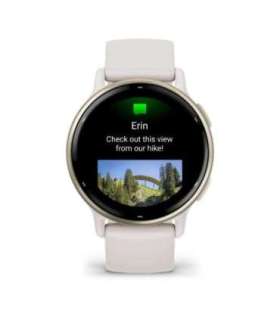 Garmin Vivoactive 5 3.05 cm (1.2") AMOLED 42 mm Digital 390 x 390 pixels Touchscreen White Wi-Fi GPS (satellite)
