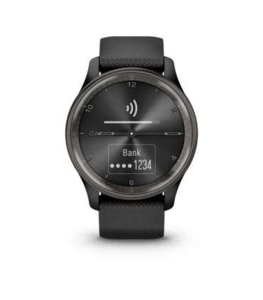Garmin vivomove Trend LCD 40 mm Hybrid 254 x 346 pixels Touchscreen Black GPS (satellite)