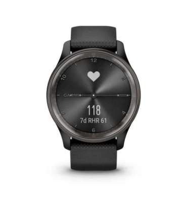 Garmin vivomove Trend LCD 40 mm Hybrid 254 x 346 pixels Touchscreen Black GPS (satellite)