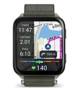 Garmin Venu X1 5.08 cm (2") AMOLED Digital 448 x 486 pixels Touchscreen Grey Wi-Fi GPS (satellite)