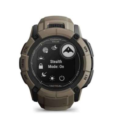 Garmin Instinct 2X Solar Tactical Edition 2.79 cm (1.1") MIP 50 mm Digital 176 x 176 pixels Touchscreen Green GPS