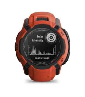 Garmin Instinct 2X Solar 2.79 cm (1.1") MIP 50 mm Digital 176 x 176 pixels Touchscreen Red GPS (satellite)