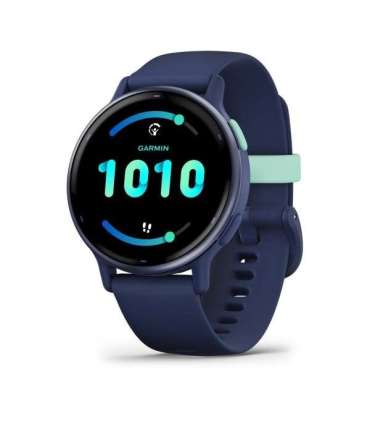 Garmin Vivoactive 5 3.05 cm (1.2") AMOLED 42 mm Digital 390 x 390 pixels Touchscreen Blue Wi-Fi GPS (satellite)